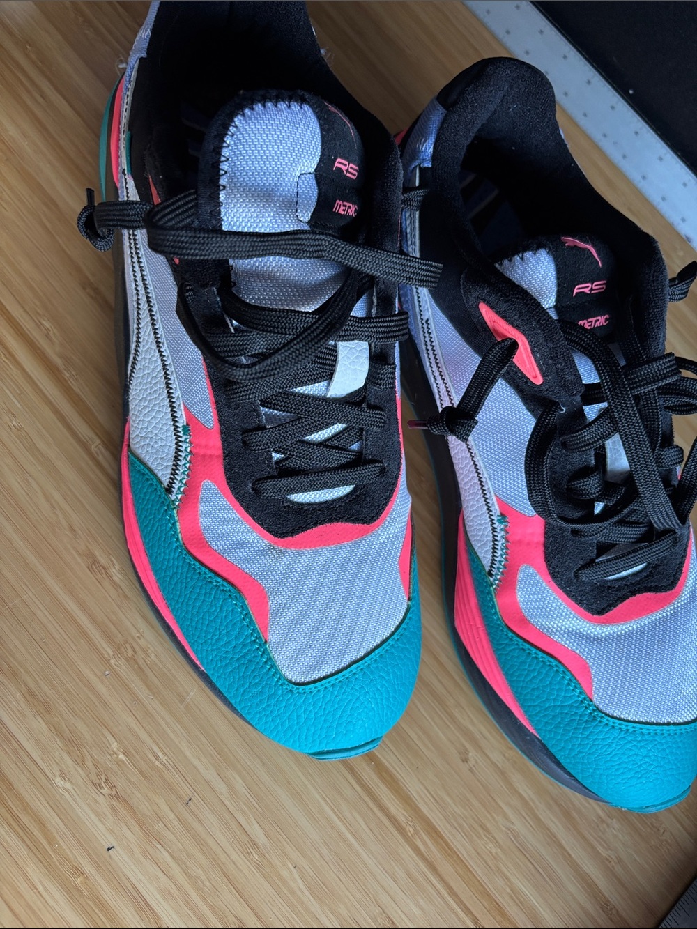 Puma RS-Metric FD 'White Deep Aqua Lavender Pop' - Picture 2 of 15